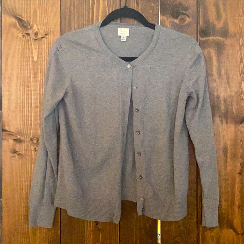 Gray sweater